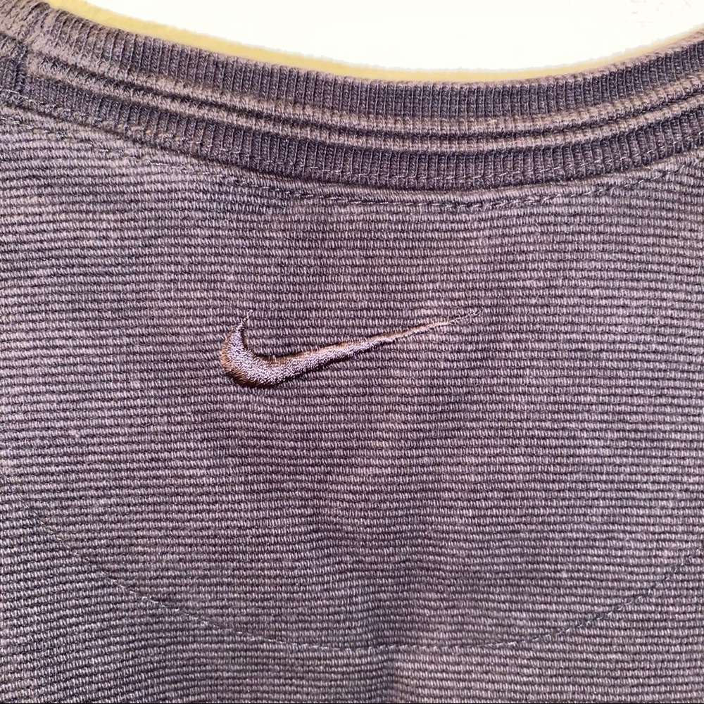 Vintage 90s Nike Golf Embroidered Pullover Thermal Sweatshirt Adult XL Black - Picture 9 of 10